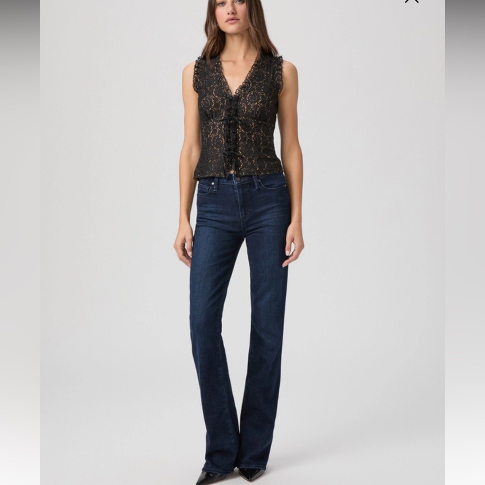 PAIGE Laurel Canyon Bootcut Jean mid rise